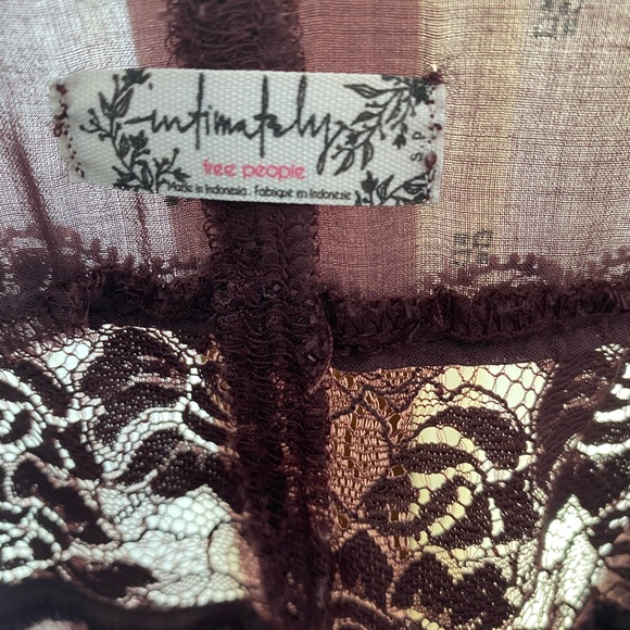 COPY - Plum Free People Intimately Trapeze Slip Dress - Picture 4 of 6